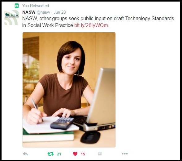 What Social Workers Are Saying About The NASW Draft Tech Standards 